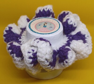 Fancy Crocheted Scrunchie - image6